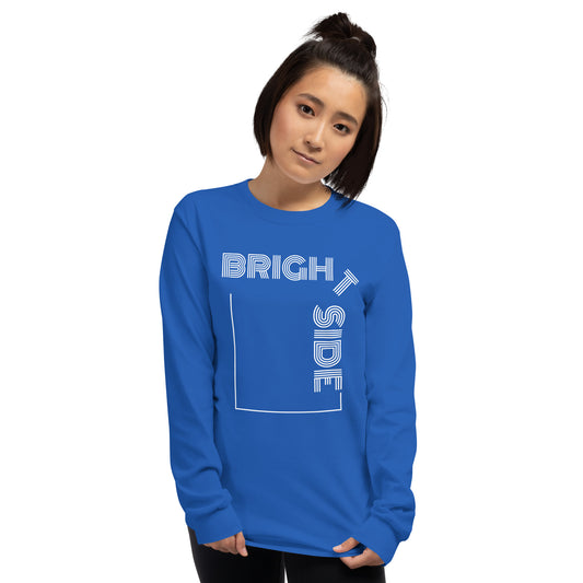 Lazy Bright Long Sleeve Tee in White