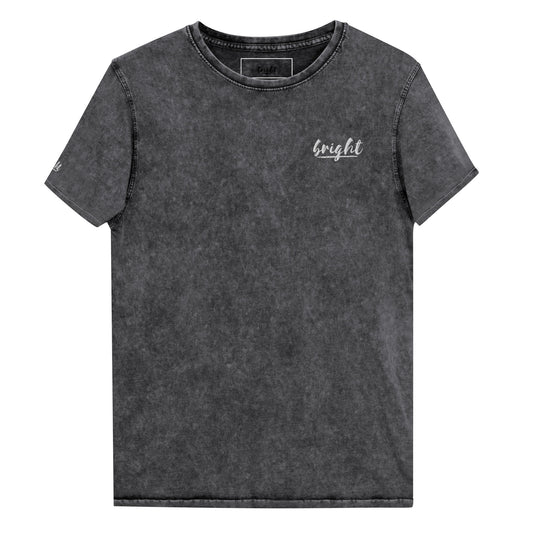 BRIGHT| Denim Stonewashed Tees