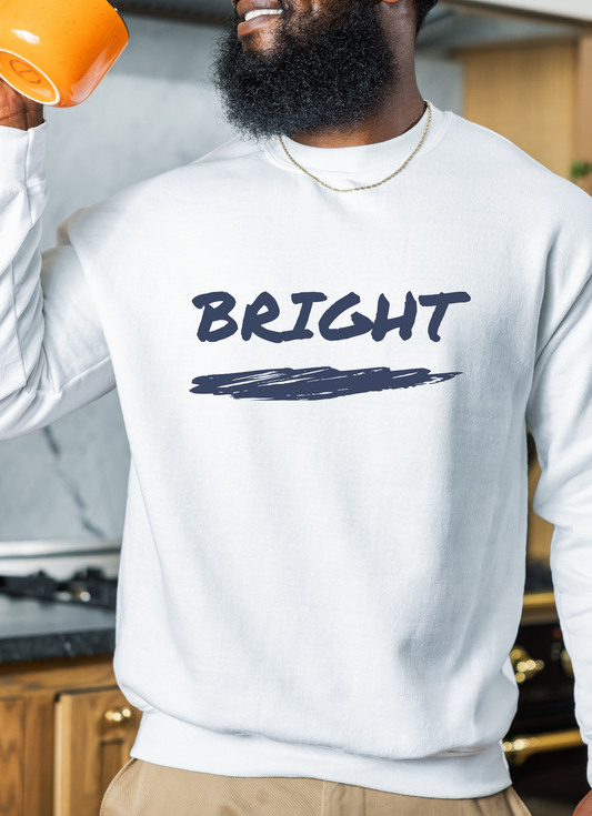 Unisex Bright Upper Blue Logo Sweatshirt
