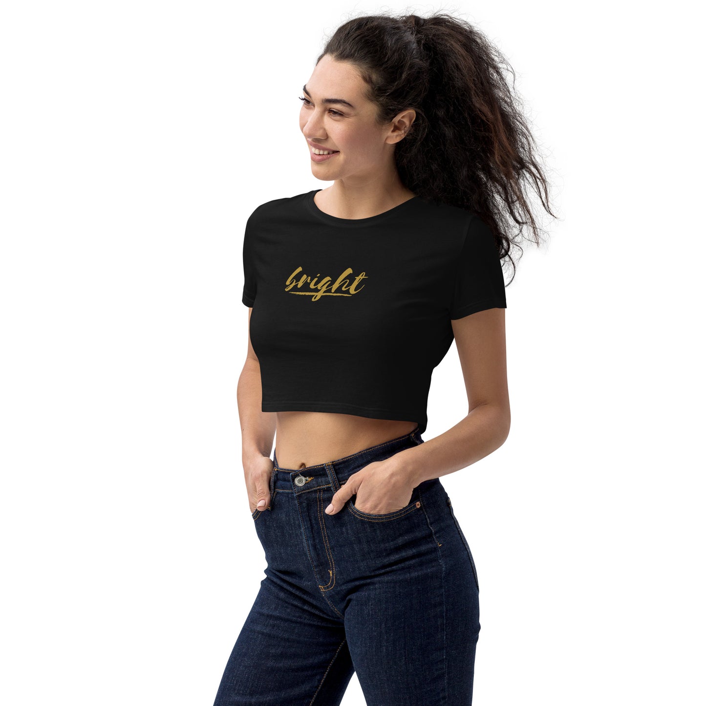 Spring Slim Fit Bright Crop Top