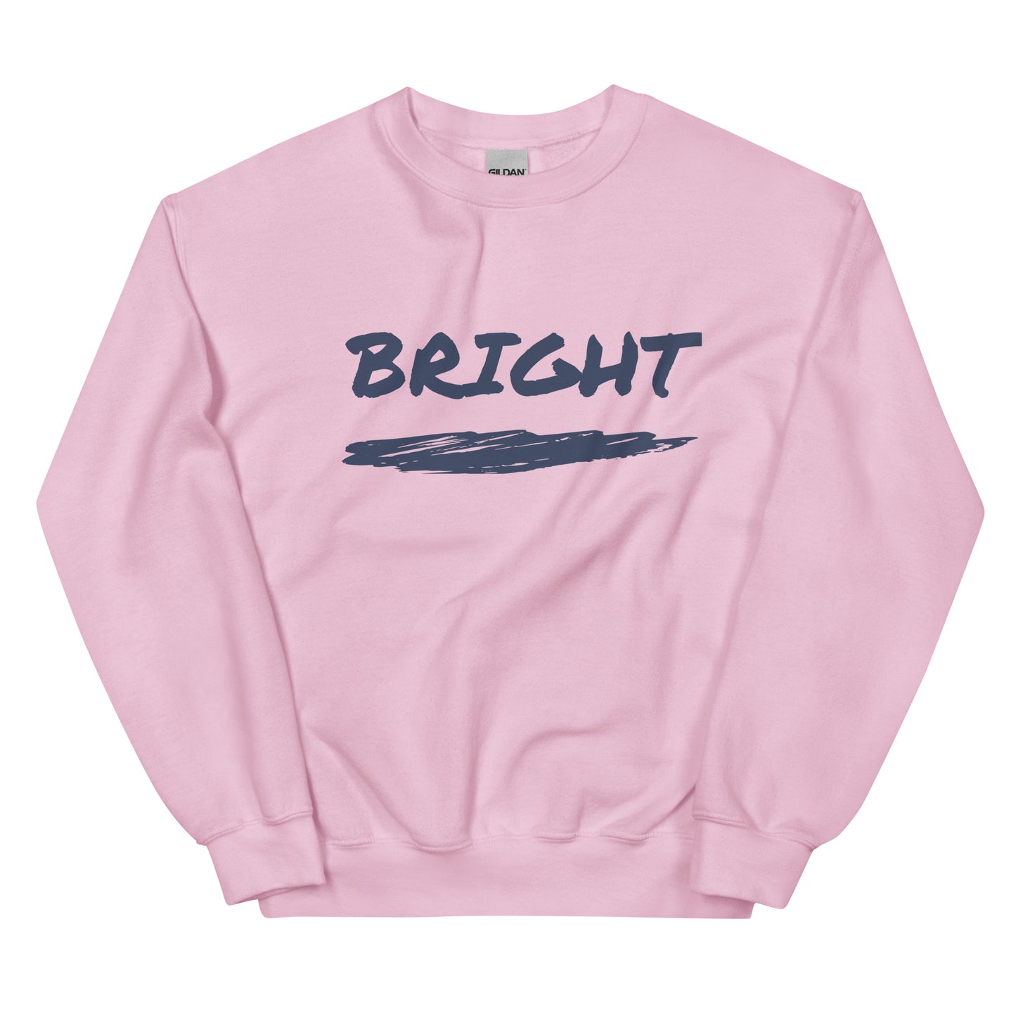 Unisex Bright Upper Blue Logo Sweatshirt