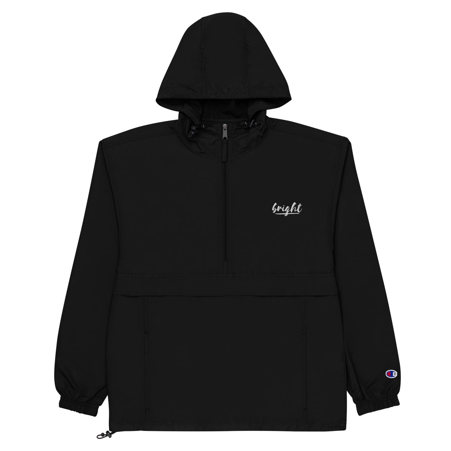 BRIGHT| Embroidered Windbreaker