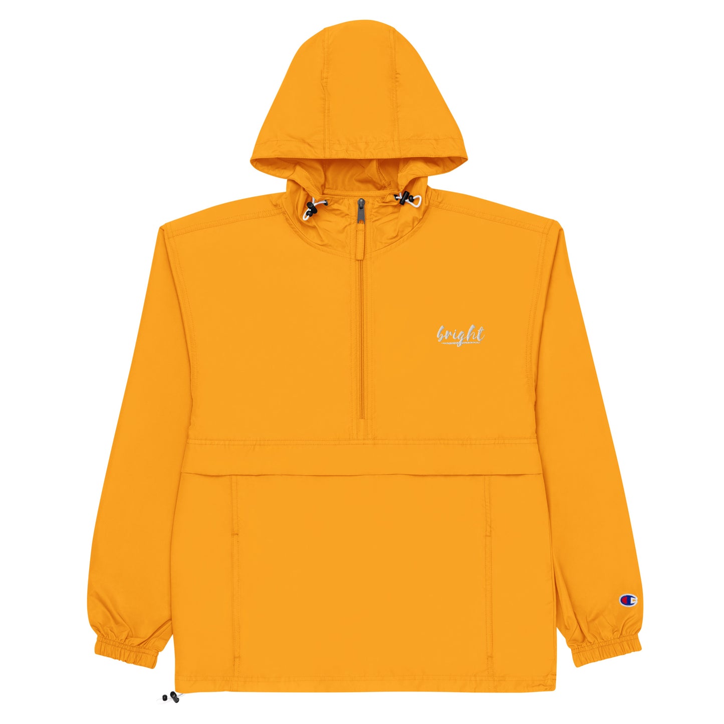 BRIGHT| Embroidered Windbreaker