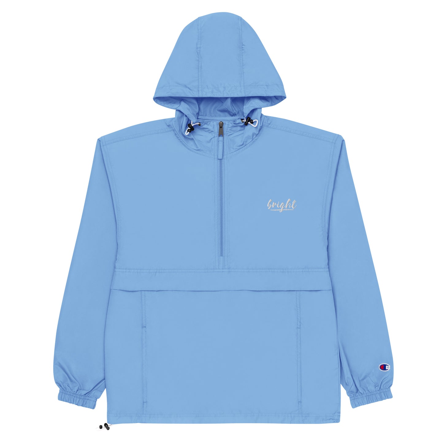 BRIGHT| Embroidered Windbreaker
