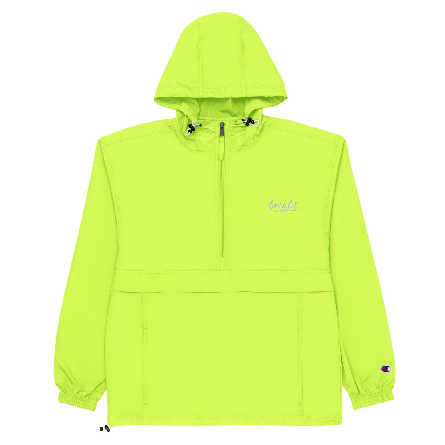 BRIGHT| Embroidered Windbreaker