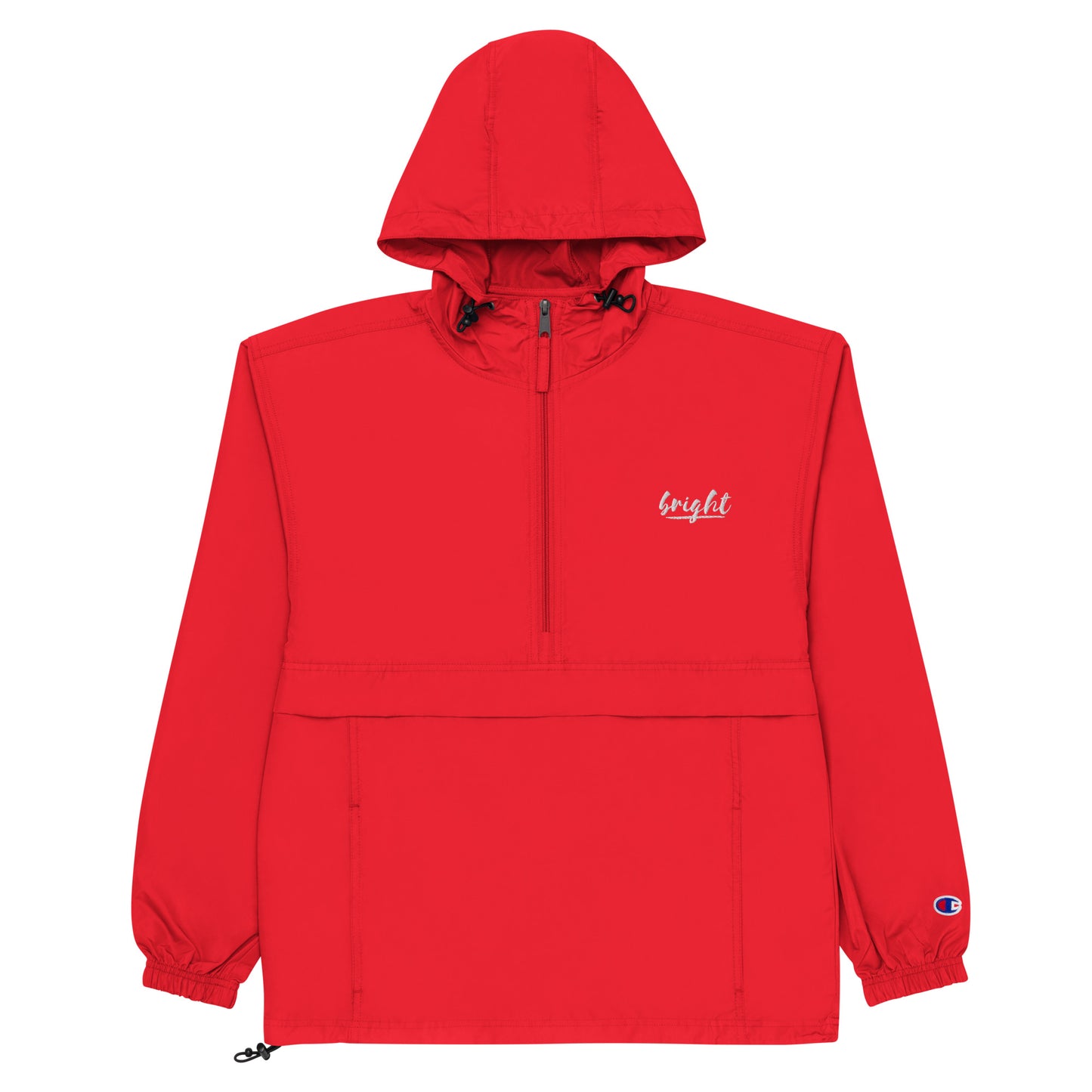 BRIGHT| Embroidered Windbreaker