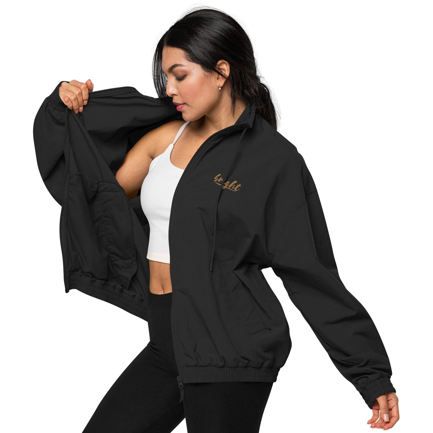BRIGHT| Tracksuit Jacket Gold Logo
