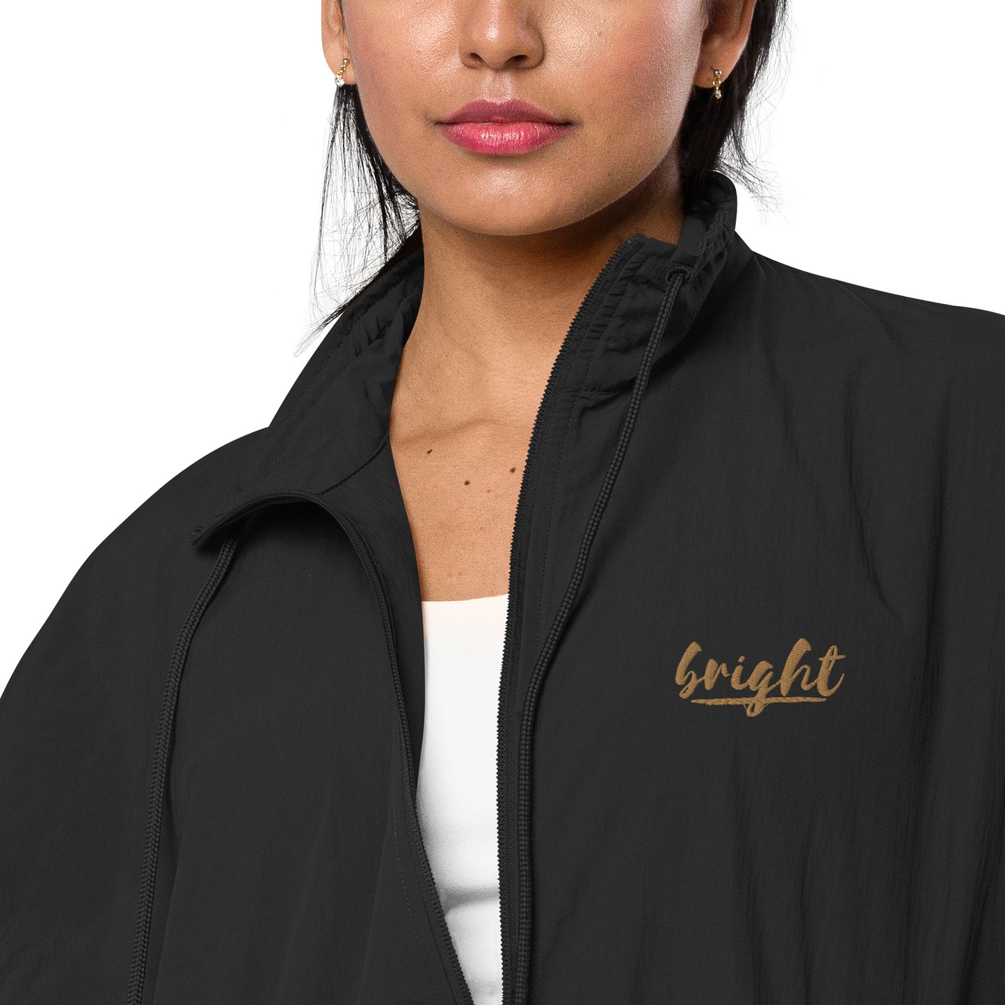 BRIGHT| Tracksuit Jacket Gold Logo