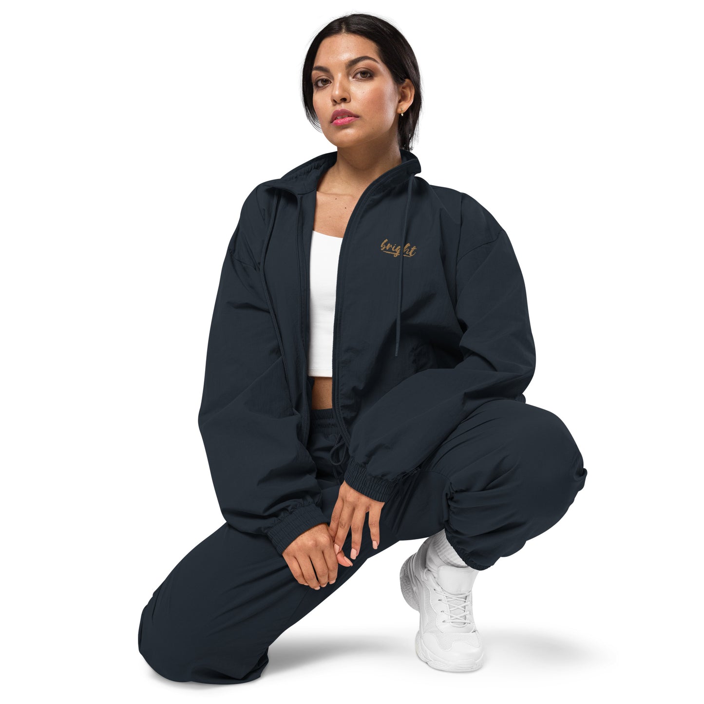 BRIGHT| Tracksuit Jacket Gold Logo