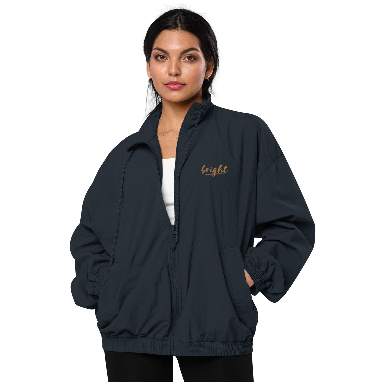 BRIGHT| Tracksuit Jacket Gold Logo
