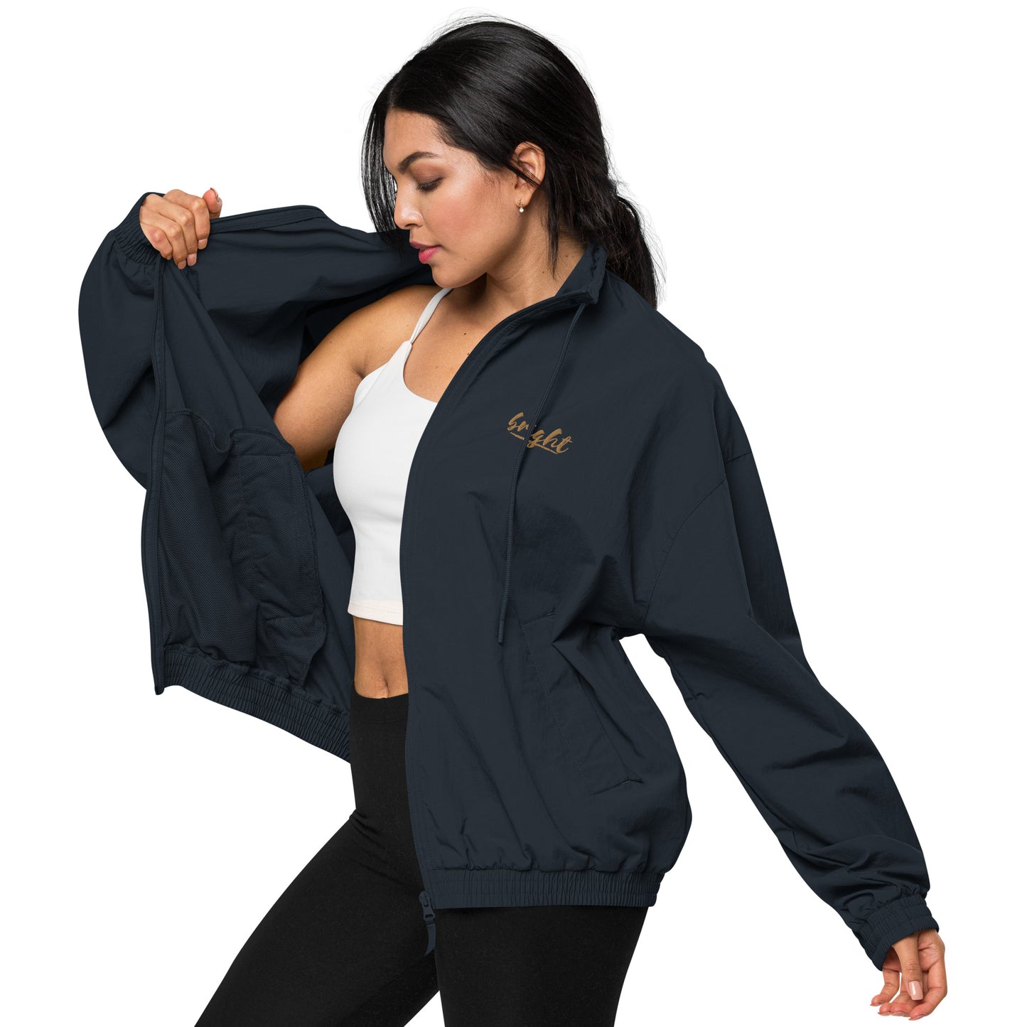 BRIGHT| Tracksuit Jacket Gold Logo