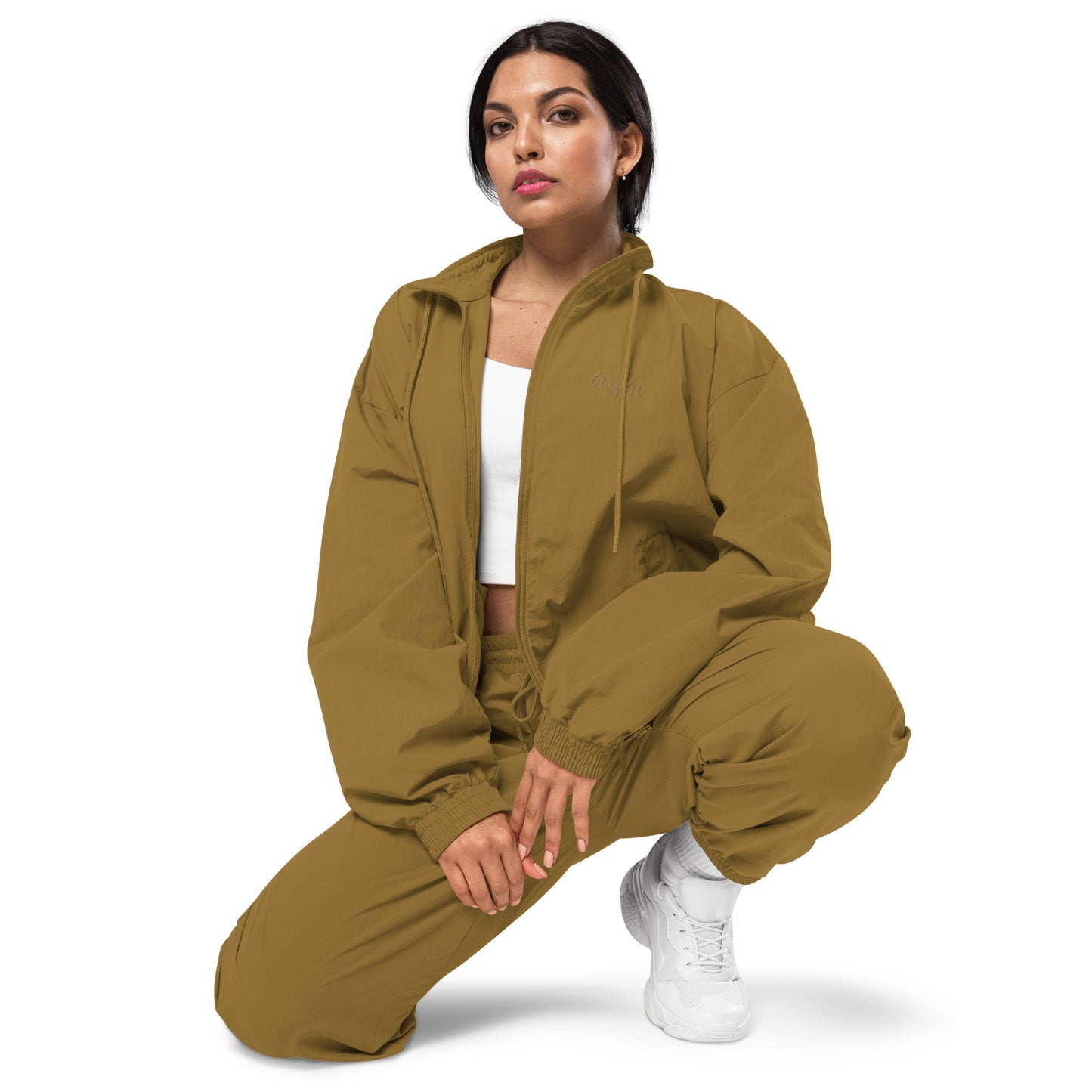 BRIGHT| Tracksuit Jacket Gold Logo