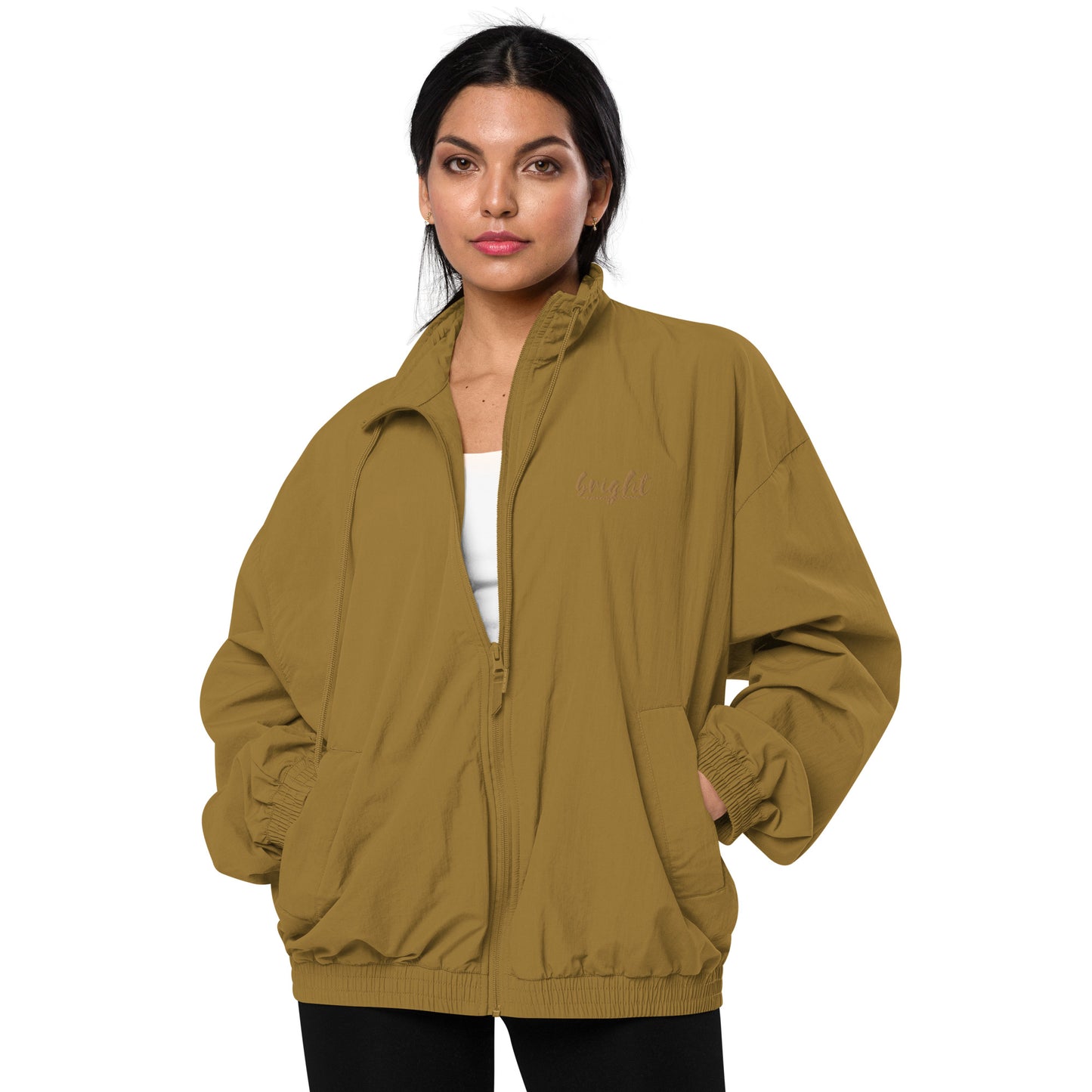 BRIGHT| Tracksuit Jacket Gold Logo