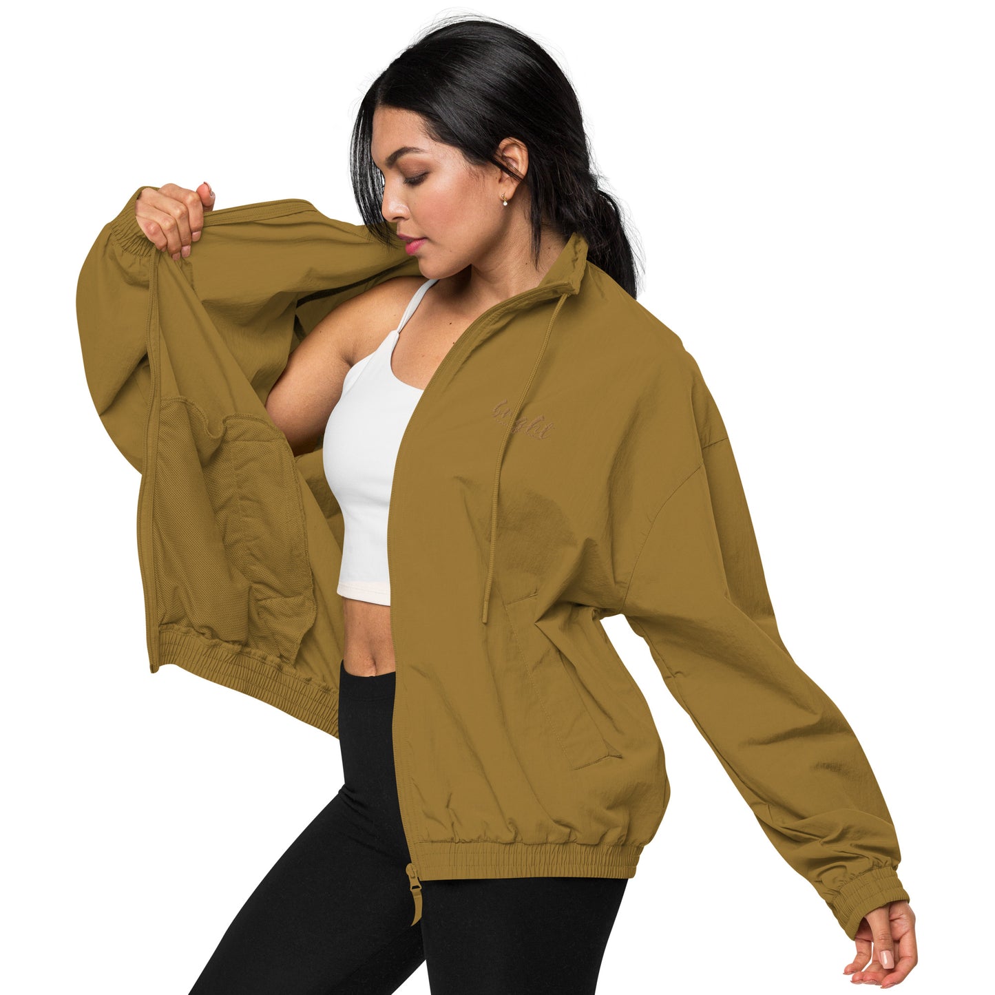 BRIGHT| Tracksuit Jacket Gold Logo