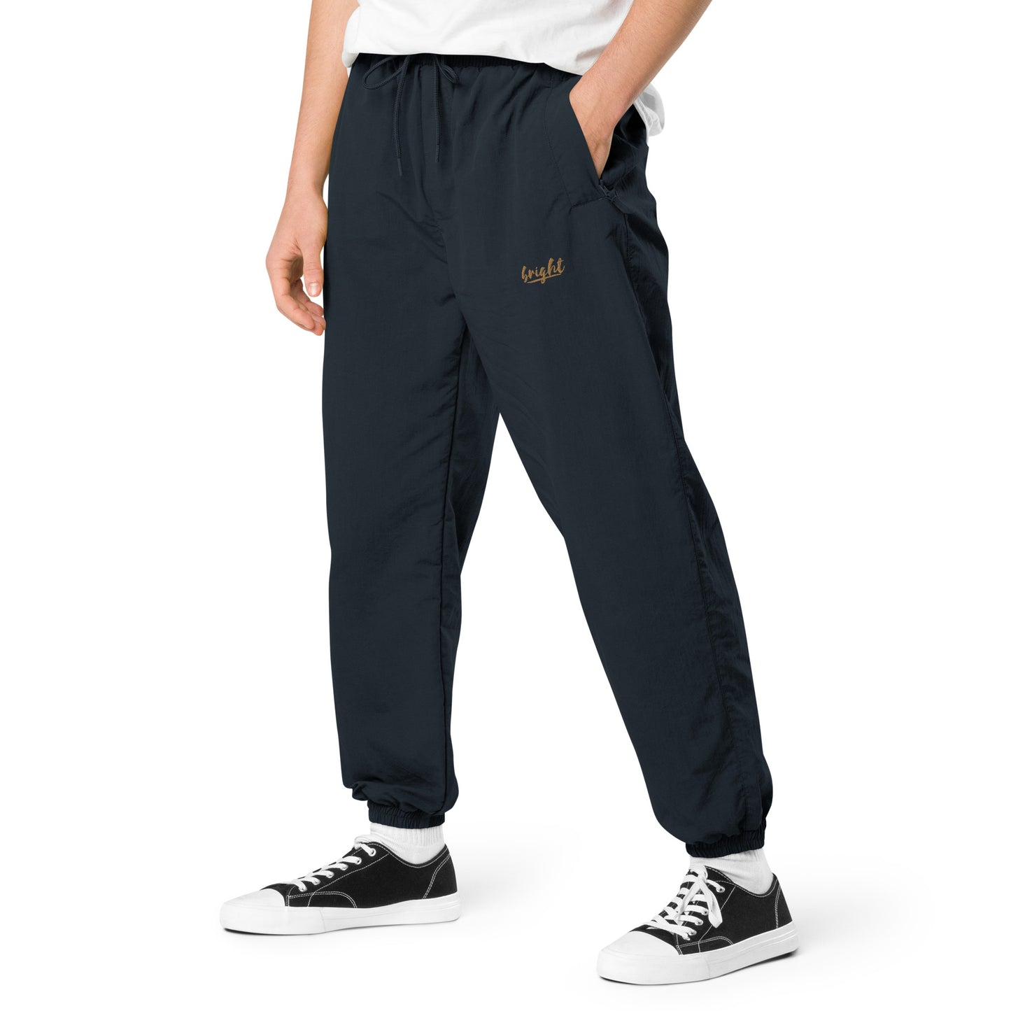 BRIGHT| Tracksuit Pants Gold Logo