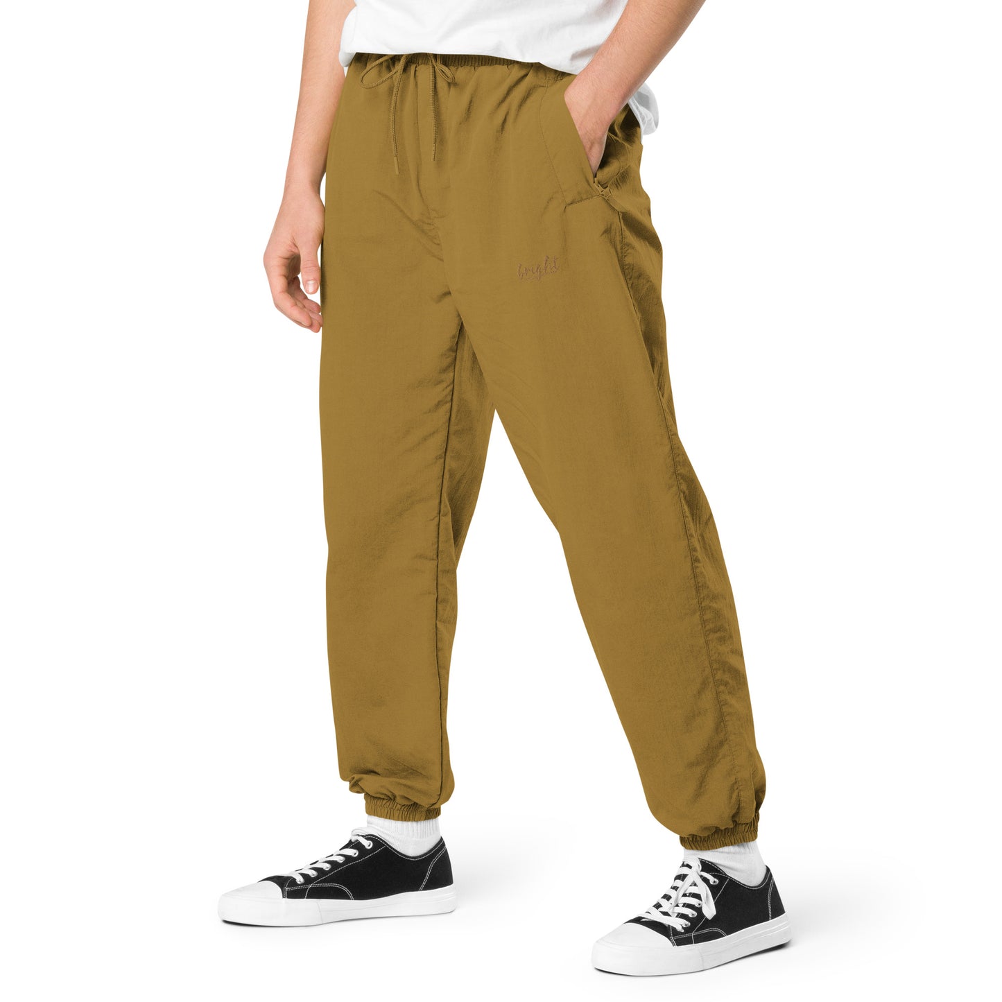 BRIGHT| Tracksuit Pants Gold Logo