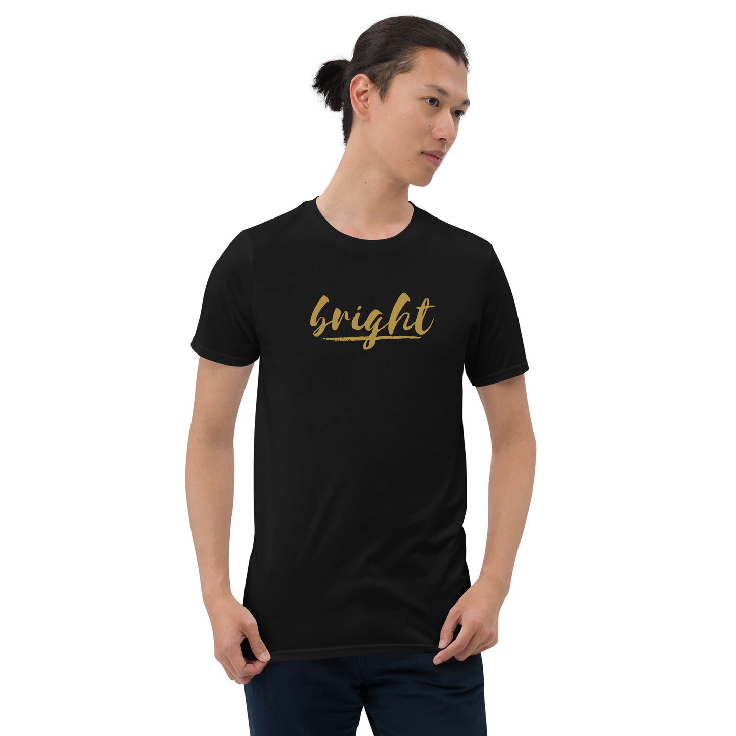BRIGHT| Gold Logo Tee
