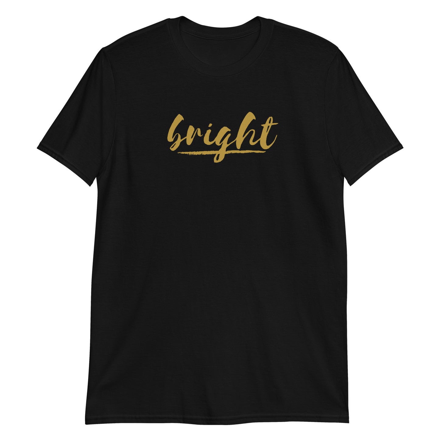 BRIGHT| Gold Logo Tee