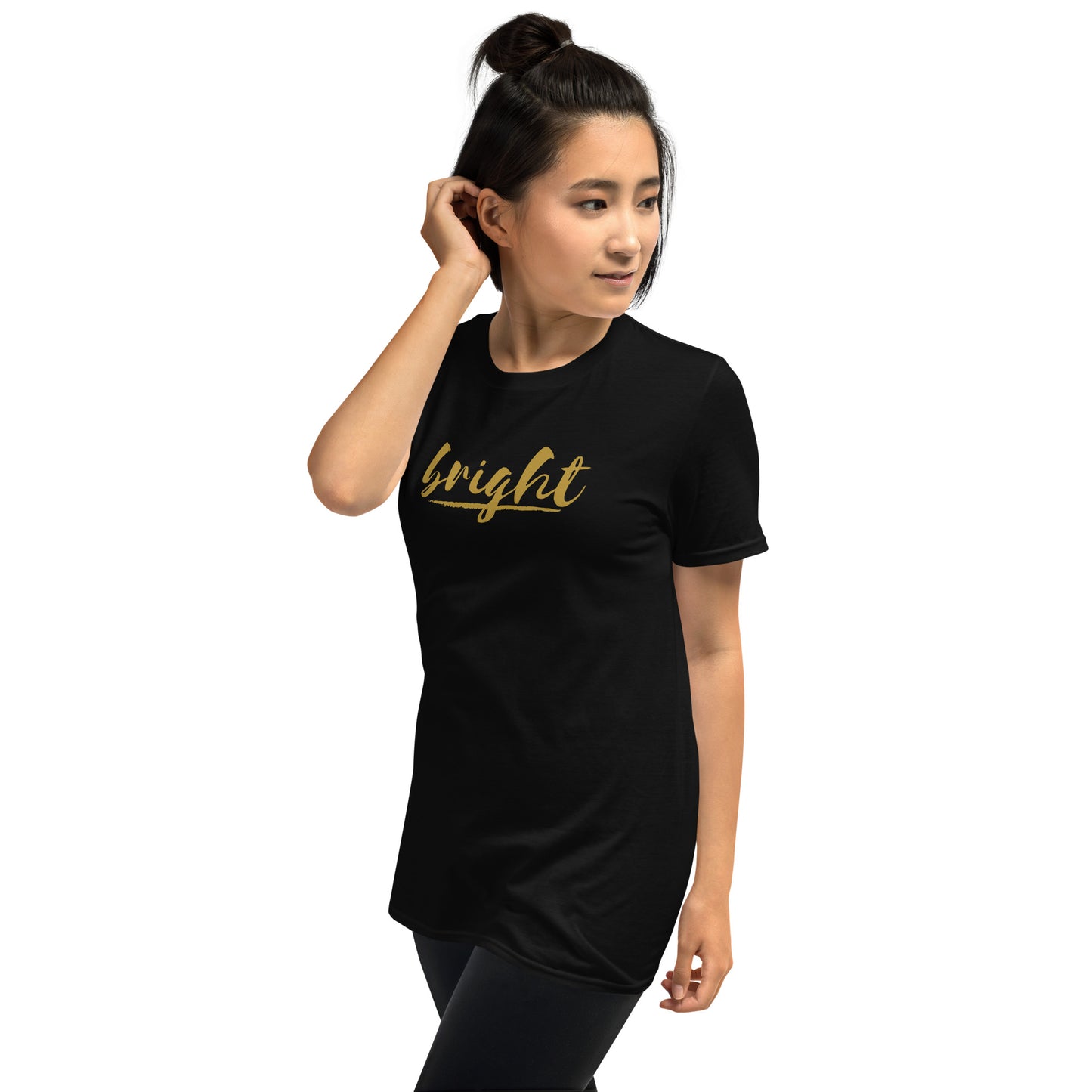 BRIGHT| Gold Logo Tee