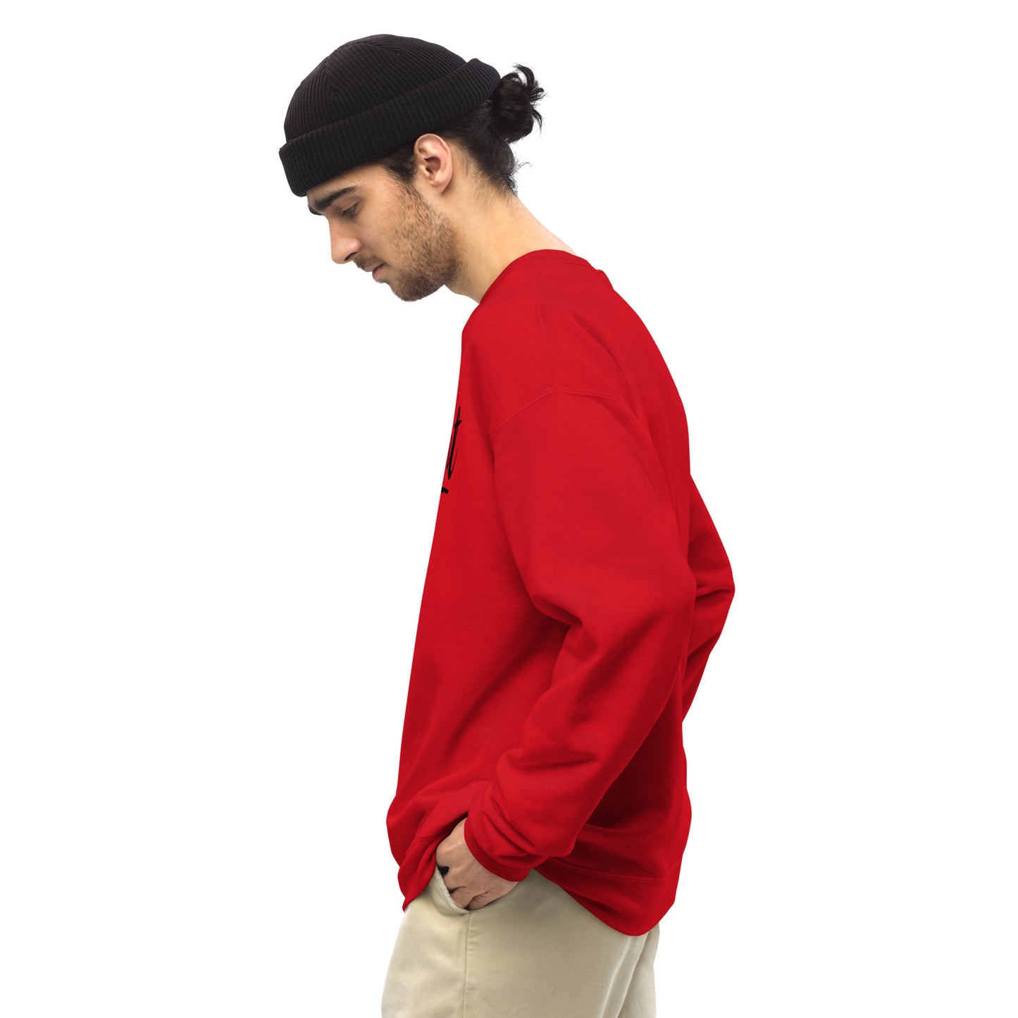 BRIGHT| Black Logo Sweatshirt