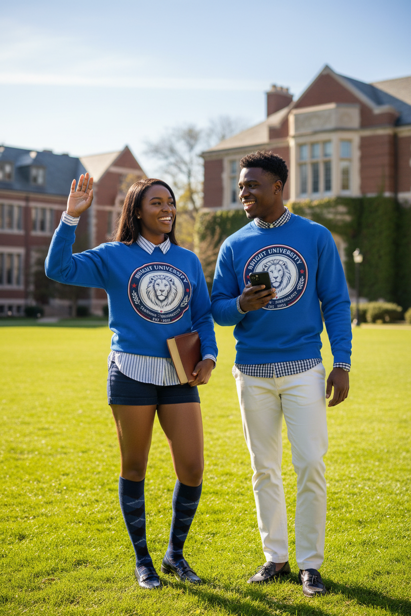 BU | Bright University Logo Unisex Sweatshirt