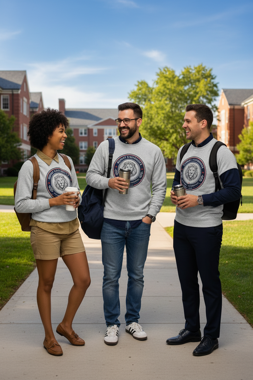 BU | Bright University Logo Unisex Sweatshirt