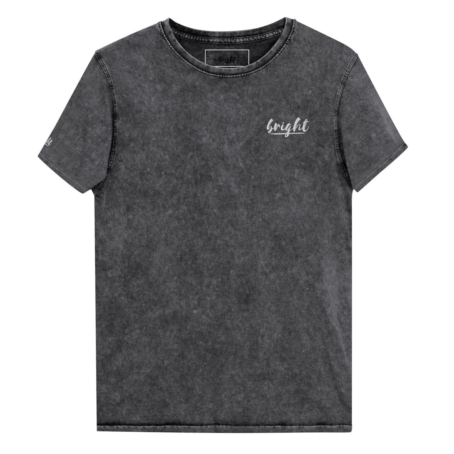 BRIGHT| Denim Stonewashed Tees