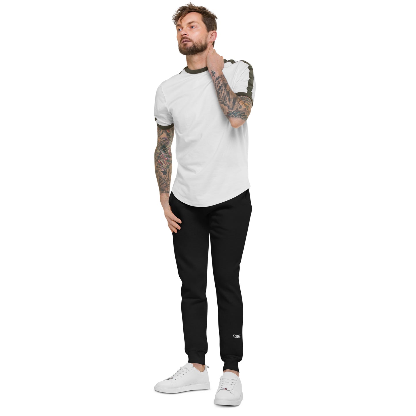 BRIGHT| Lower Logo Joggers