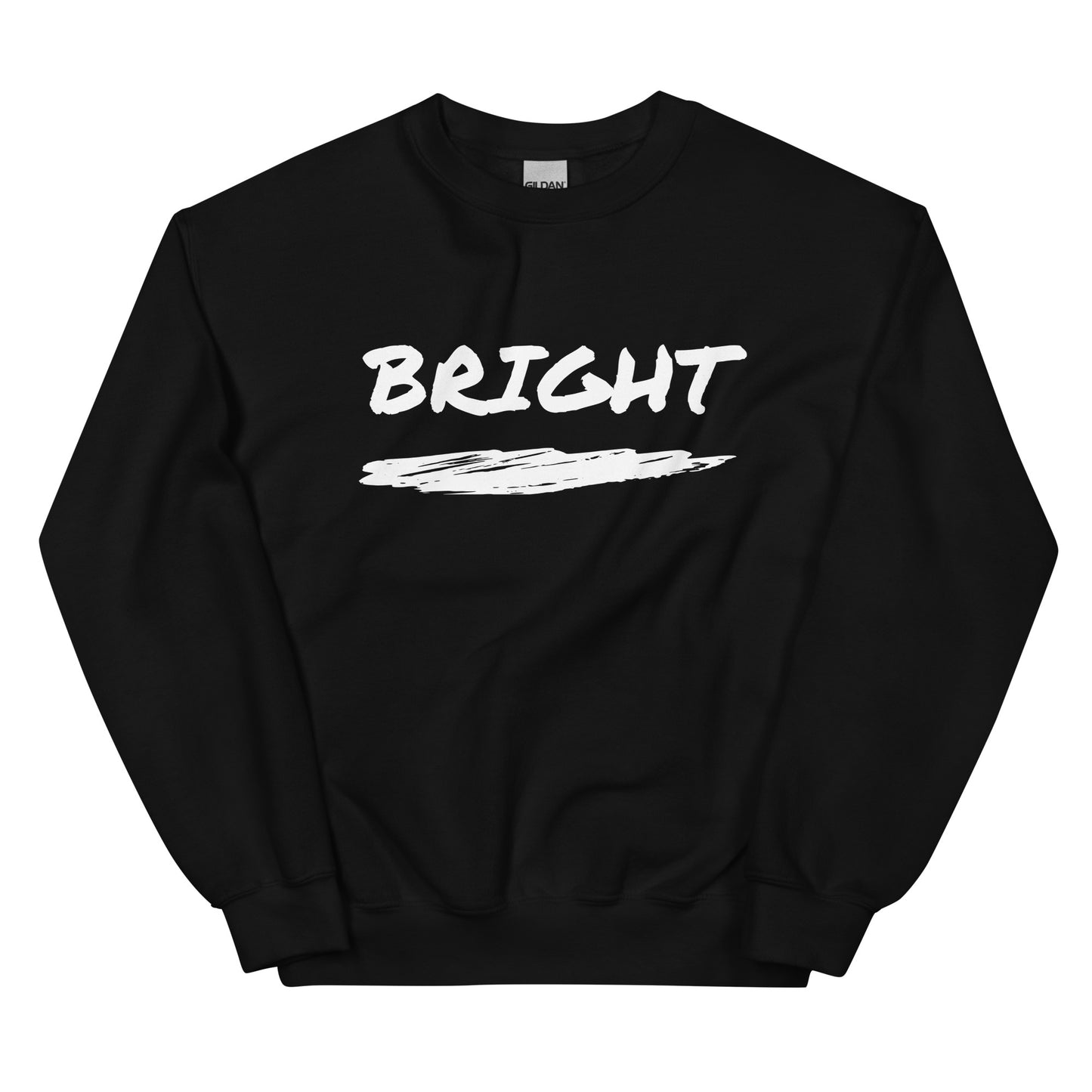 BRIGHT | Upper White Logo Sweatshirt