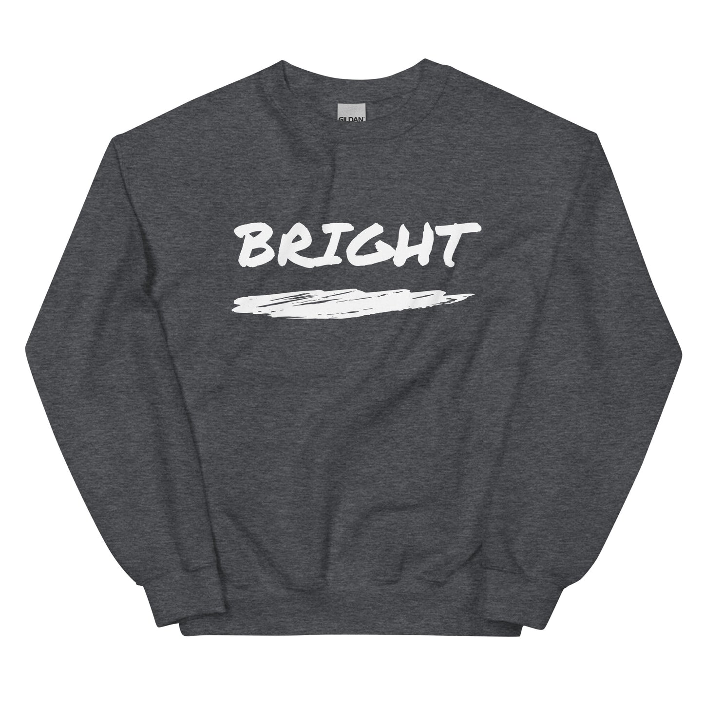 BRIGHT | Upper White Logo Sweatshirt