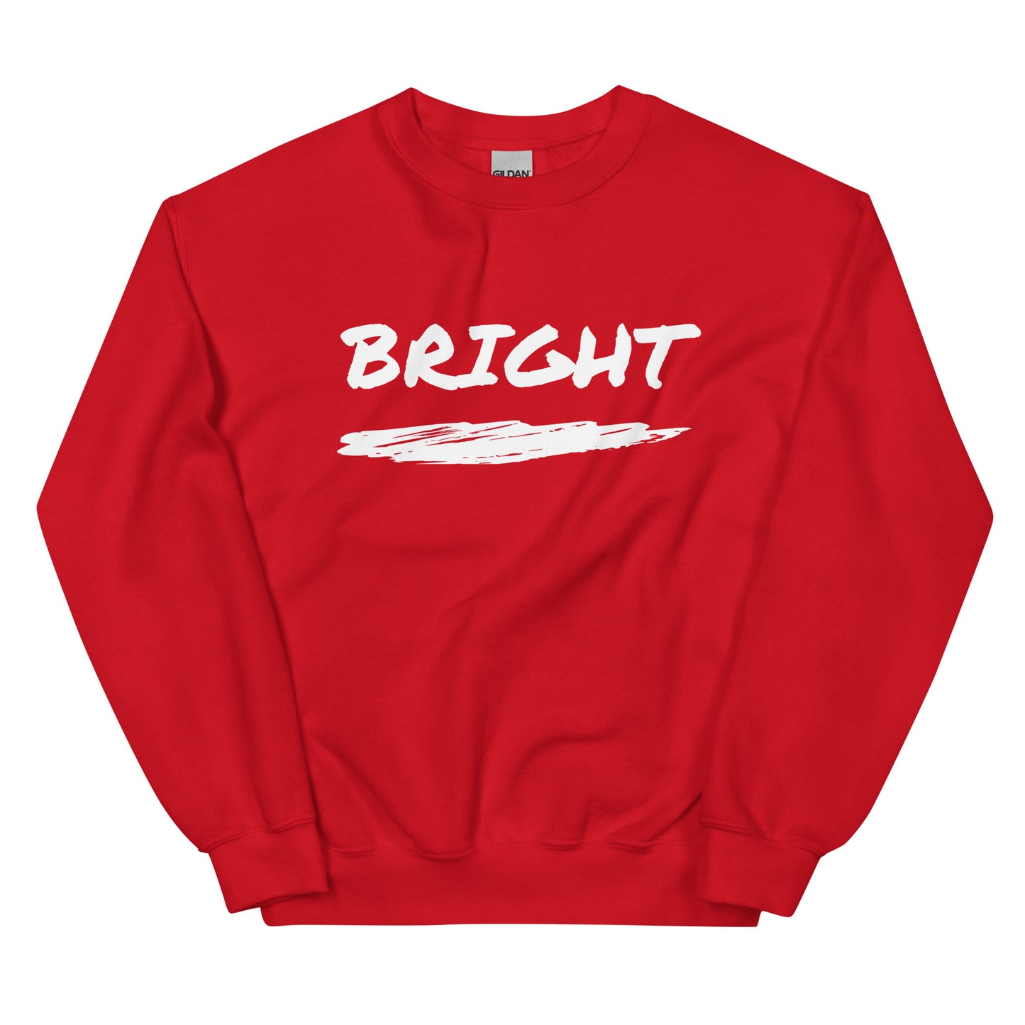 BRIGHT | Upper White Logo Sweatshirt