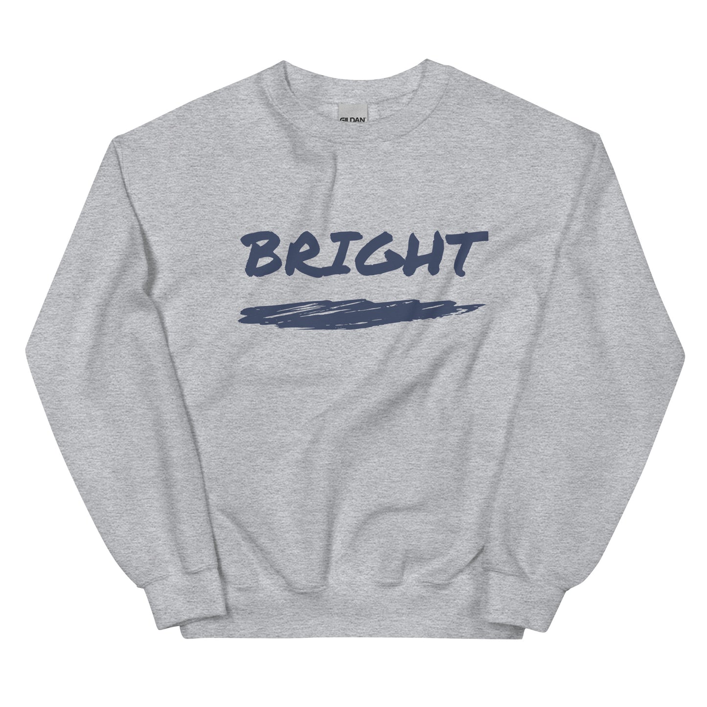 Unisex Bright Upper Blue Logo Sweatshirt