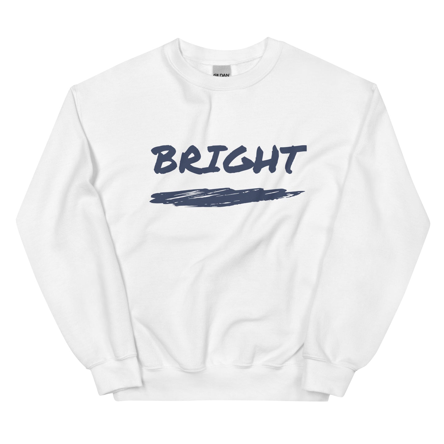 Unisex Bright Upper Blue Logo Sweatshirt